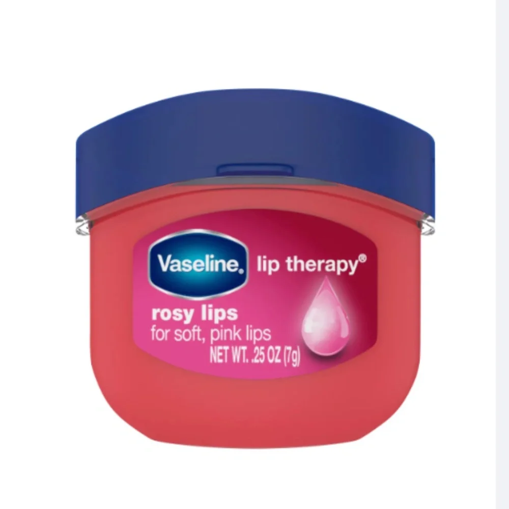 Vaseline Lip Therapy Rosy Lips Bundle of 3 New Net weight 0.25 oz/7g